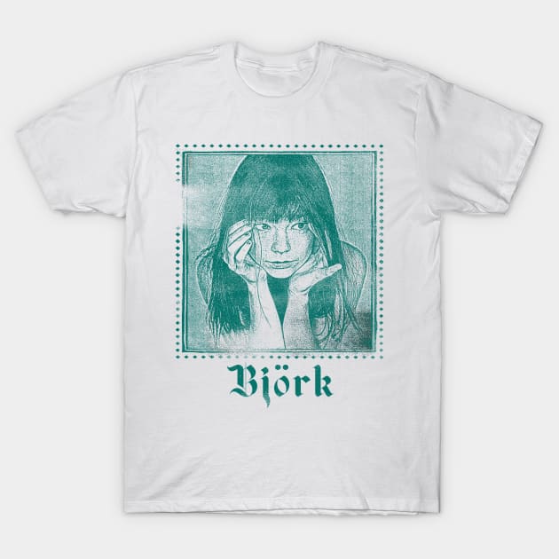 Björk / Vintage Style Aesthetic Fan Art Design